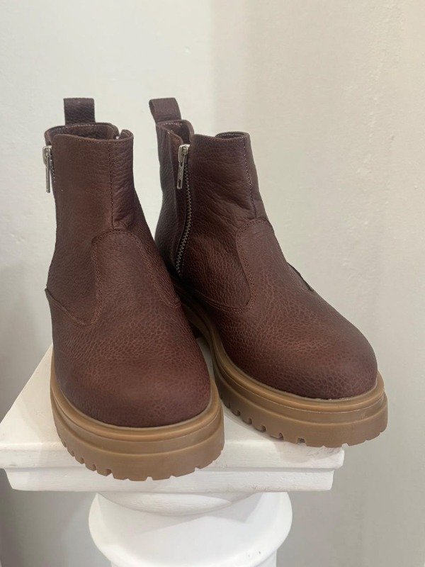 Producto - BORCEGOS BRICK DE CUERO MARRON