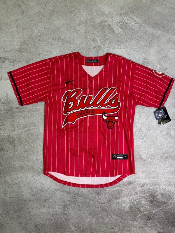 Producto - Camiseta MLB Bulls Roja