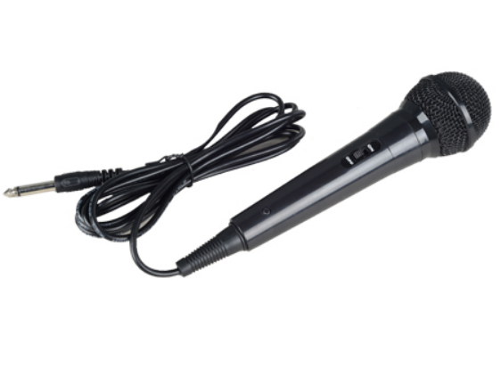 Producto - Microfono -dinamico -unidireccional -cable 2.5mts -c/adaptador 3.5mm -karaoke