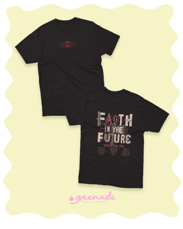 Remera "faith in the future world tour"