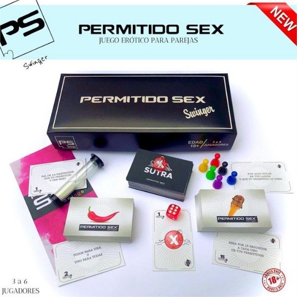 Producto - Permitidos Sex Swinger - Juego de mesa