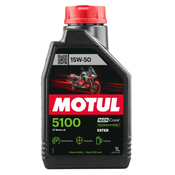 Producto - ACEITE MOTUL 5100 TECH ESTER 4T 15W50 1L 102779 OFERTA