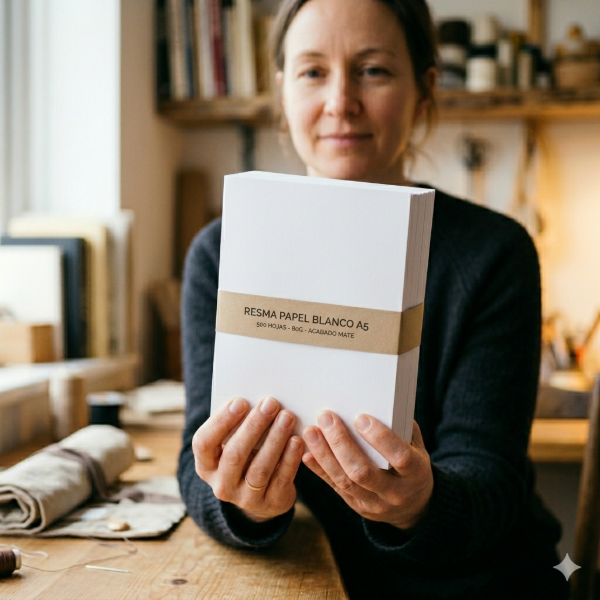 Producto - RESMA A5 90G BLANCO 250hs