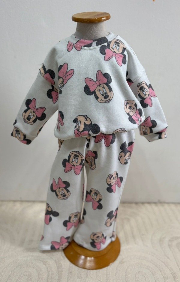 Producto - Conjunto Minnie Blanco Talle 2(9-12 meses)