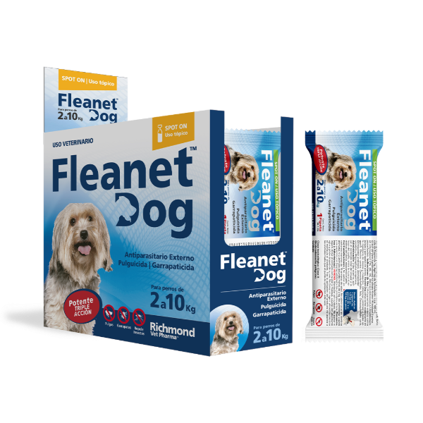 Producto - Fleanet Pipeta para perros contra pulgas y garrapatas - 4