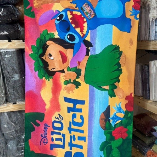 Producto - Toallon Playero Lilo y Stitch Hawai