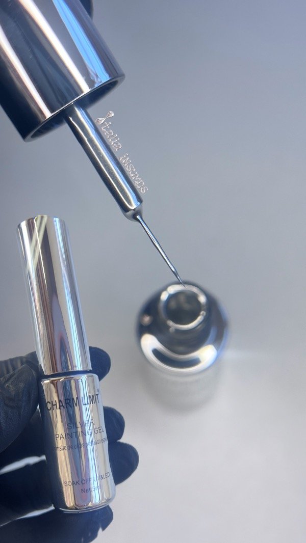 Producto - Liner Silver painting gel Charm limit