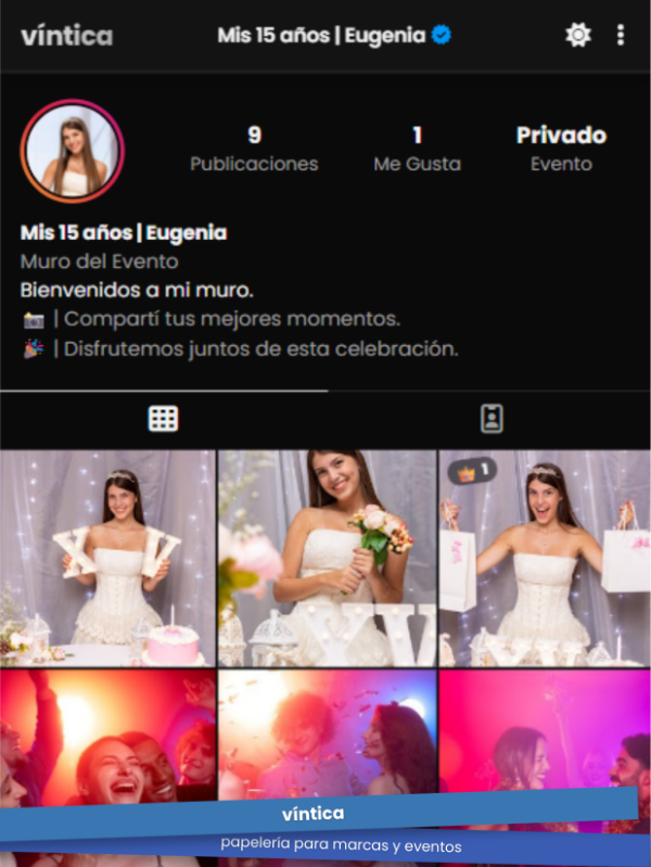 Producto - Muro con QR para eventos - 1
