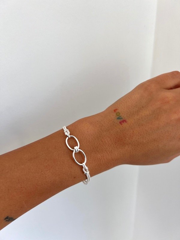 Producto - PULSERA LEA - Plata