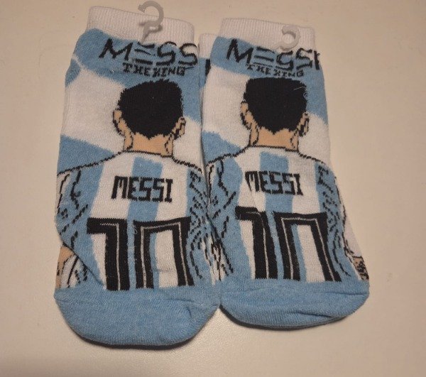 Producto - (UNIDAD) soquete animado de adulto MESSI  T 35 AL 42