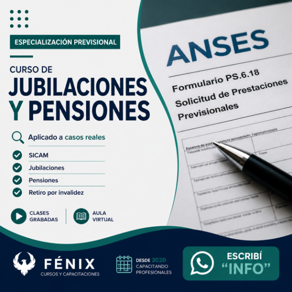 Producto - CURSO DE JUBILACIONES Y PENSIONES-BASICO