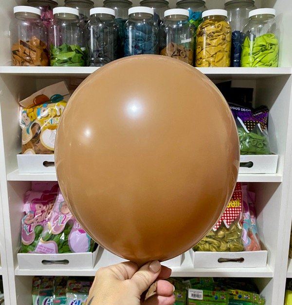 Producto - GLOBO GLOBBY 12" VINTAGE SEPIA X 25 UNID.