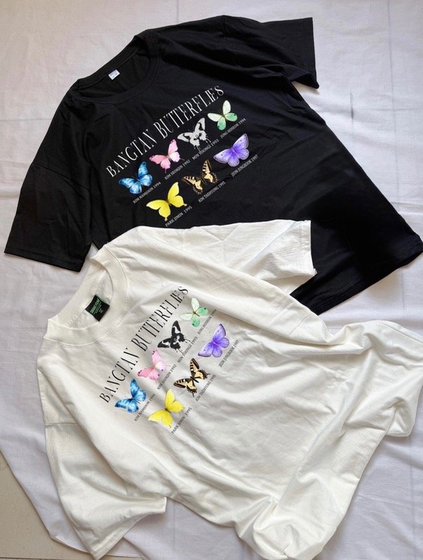 Producto - REMERA MARIPOSAS BANGTAN