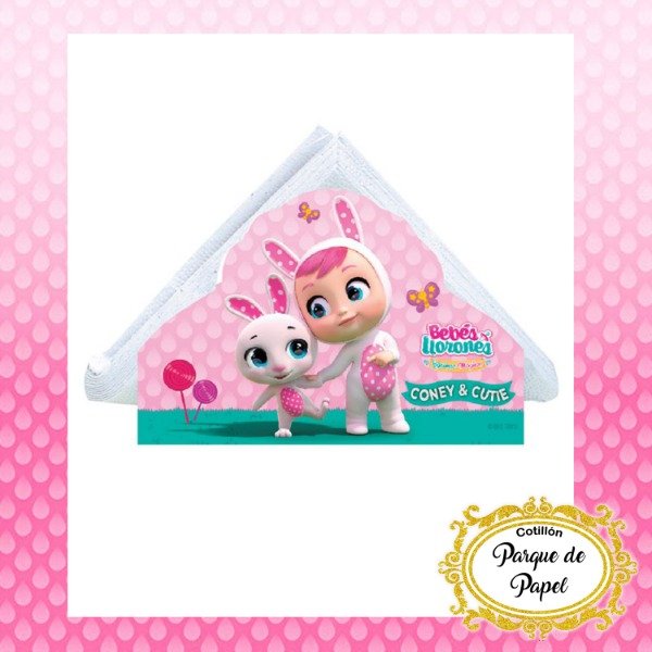 Producto - Servilletero Bebés Llorones (c/15 servilletas)