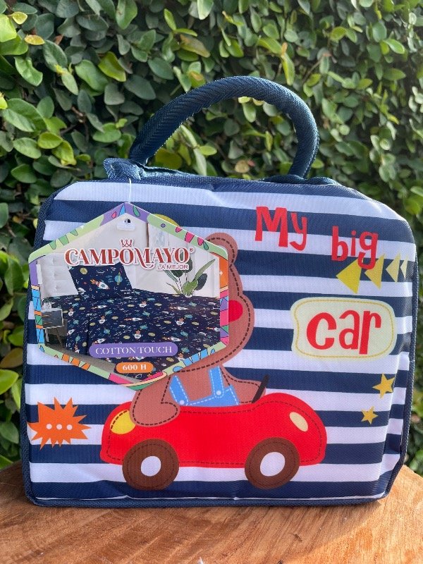Producto - Sábanas infantiles 1 1/2 + lunchera de regalo - 3
