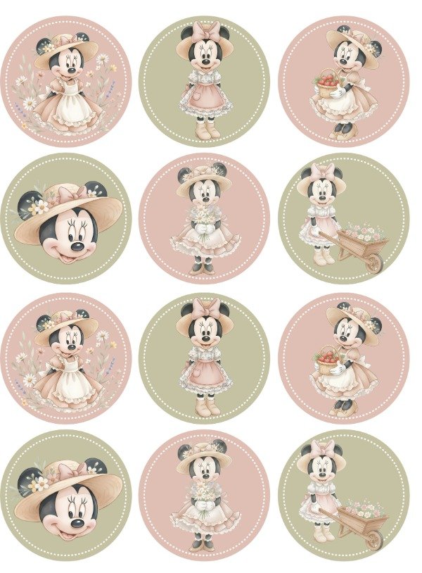 Producto - STICKERS MINNIE SWEET X 12