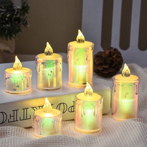 Producto - Vela Led Efecto Chorreado 6cm 7529