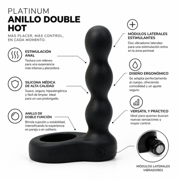 Producto - Platinum Anillo Double Hot - 2