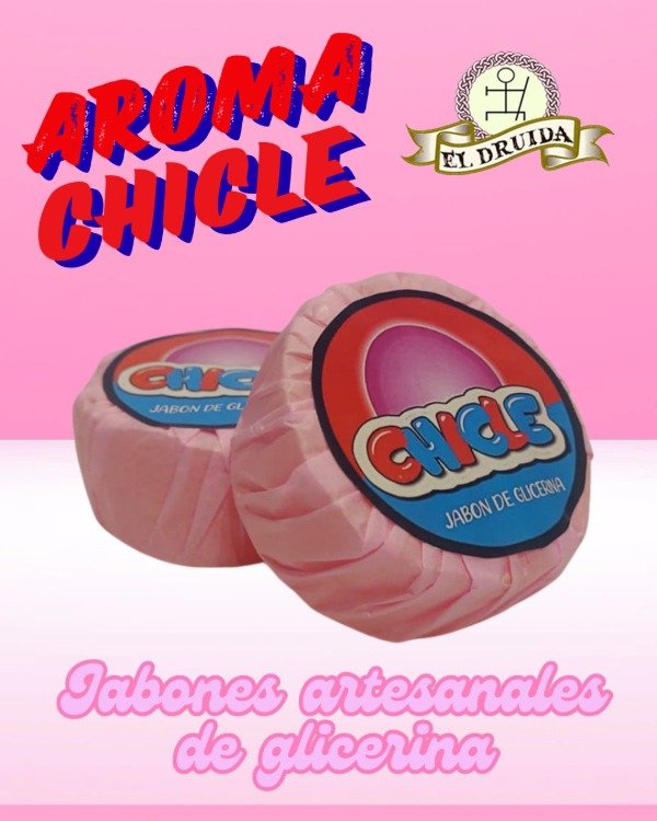 Producto - AROMA CHICLE - Jabón de glicerina