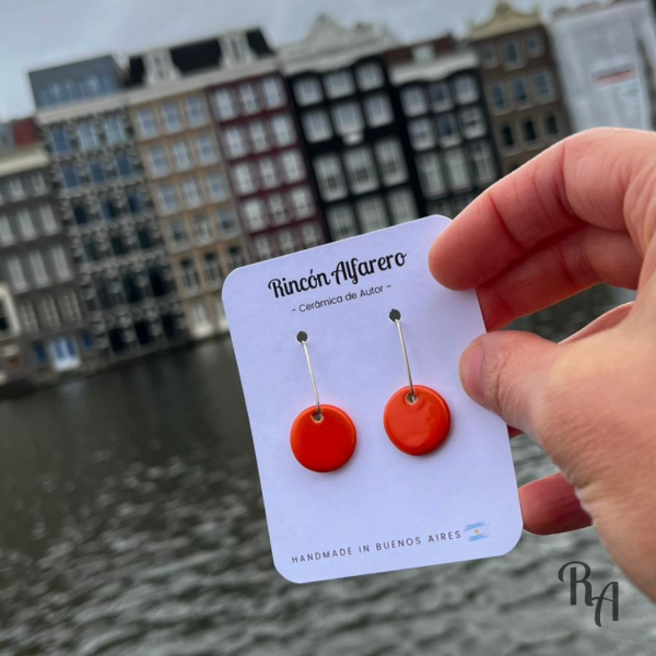 Producto - Pendientes Amsterdam - ovalados chicos