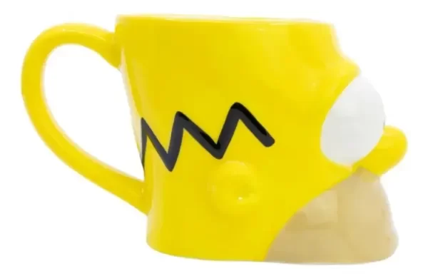 Producto - TAZA DE LOS SIMPSONS 3D CERAMICA CON CAJA - HOMERO SIMPSON - 0