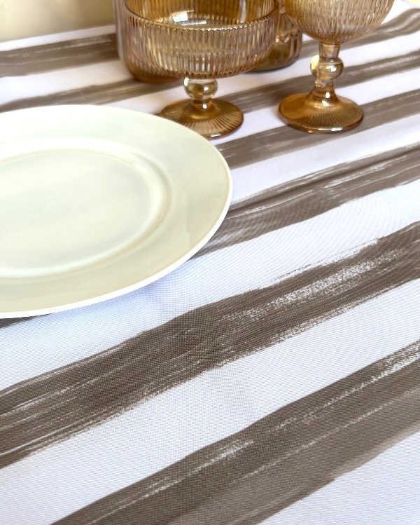 Producto - MANTEL PINCELADO BEIGE 2.5x1.4