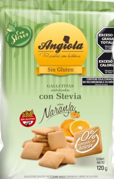 Producto - GALLETITAS S/AZUCAR NARANJA ANGIOLA