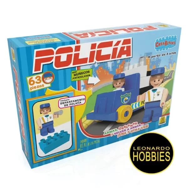 Producto - CreaBlocks Policía Implás 173