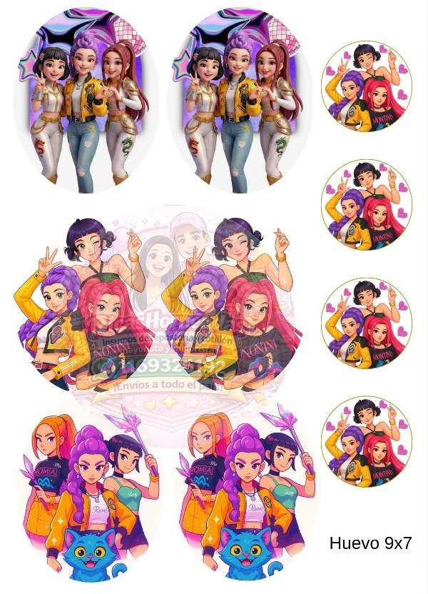 Producto - chocotransfer guerreras k-pop