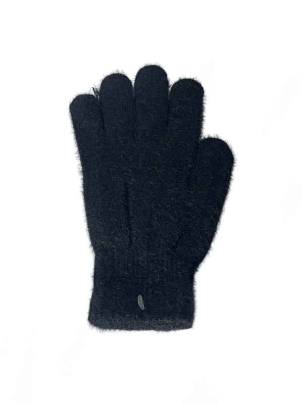Producto - Guantes simil angora negro