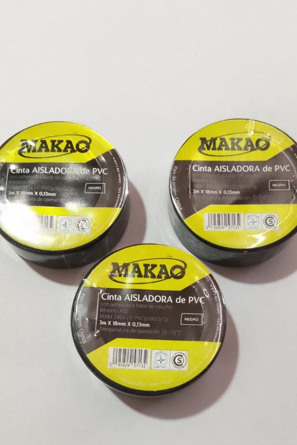 Producto - CINTA AISLADORA MAKAO CHICA