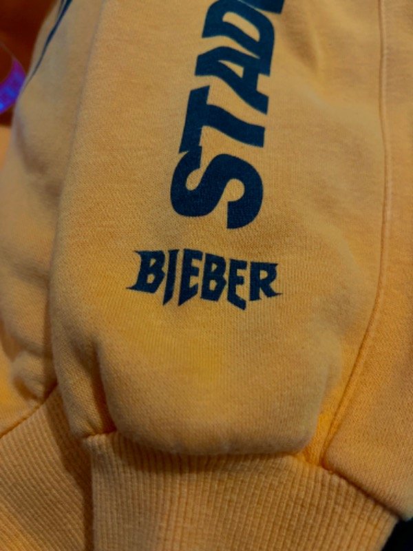 Producto - Crewneck Stadium Tour Justin bieber - 7