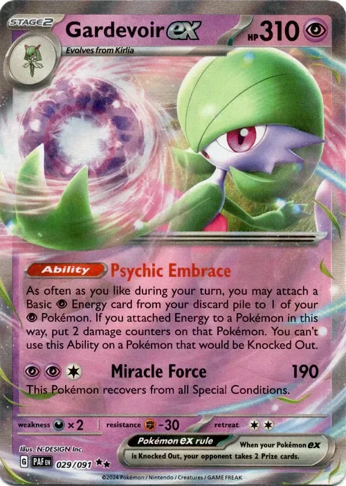 Producto - Gardevoir ex - 029/091 - Paldean Fates - Holo