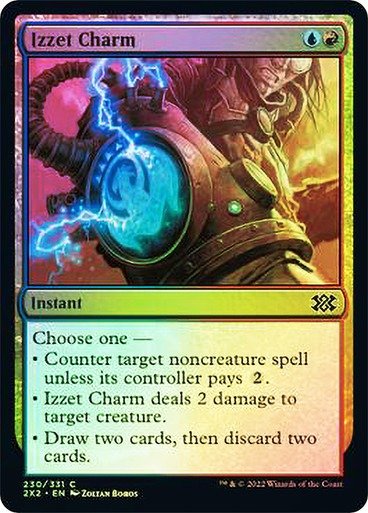 Producto - Izzet Charm Foil  Double Masters 2022