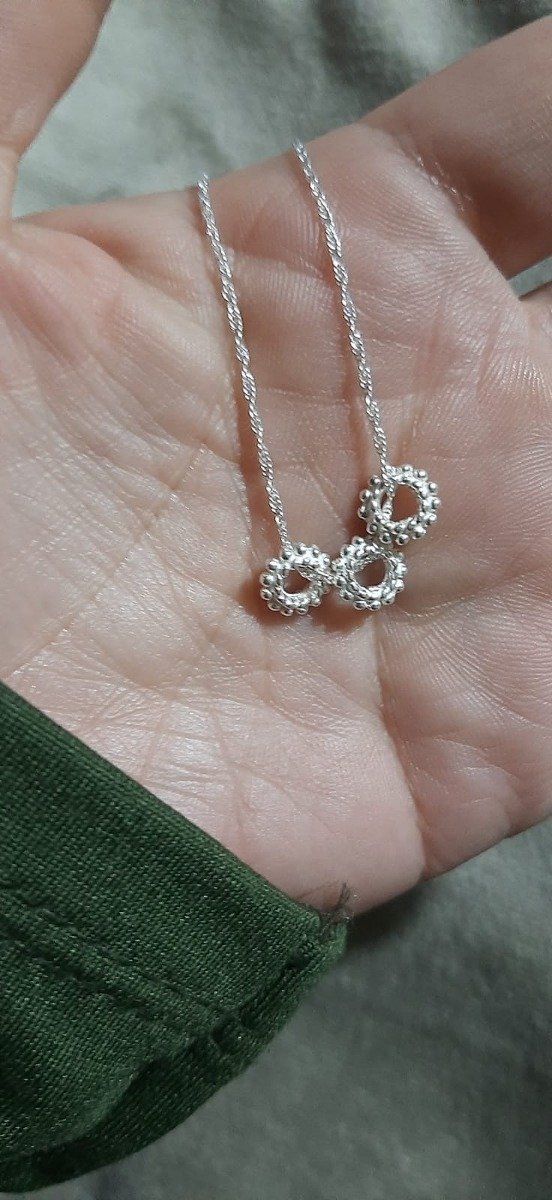 Producto - DIJE O SEPARADOR RUEDITA N1 DE PLATA 925