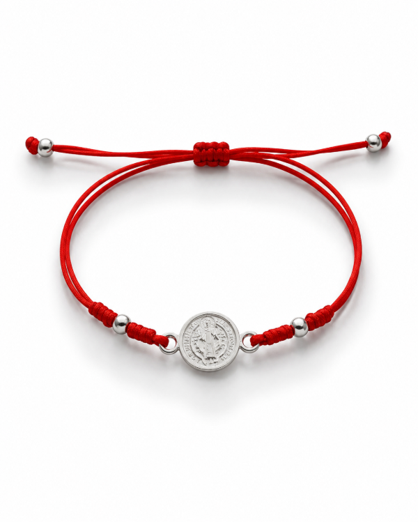 Producto - Pulsera unisex hilo rojo y San Benito