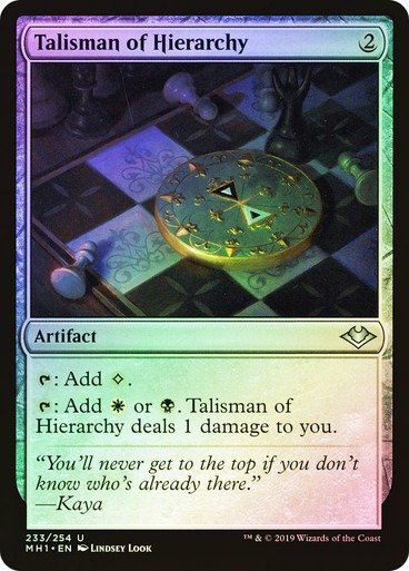 Producto - Talisman of Hierarchy (Foil)