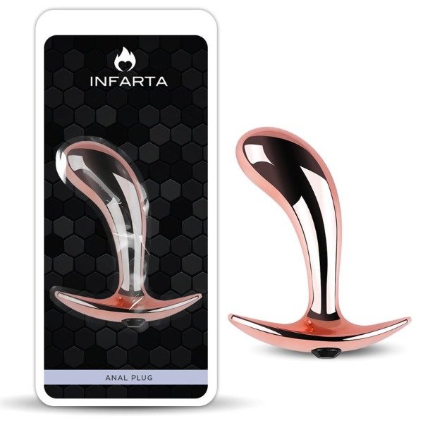 Producto - Anal Plug Ergo Rose Metal Small