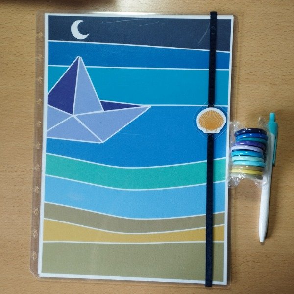 Producto - Cuaderno Playa A4 con Discos - 3 al cubo - 0