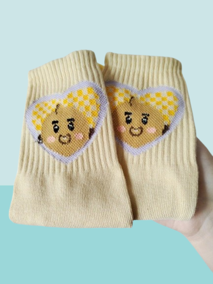 Medias de tenis para adulto de Shooky Bt21 Bts