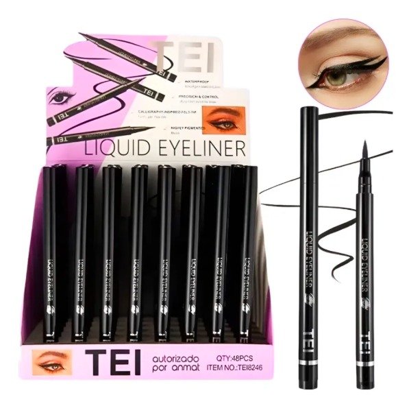 Producto - Delineador líquido fibra x6u.