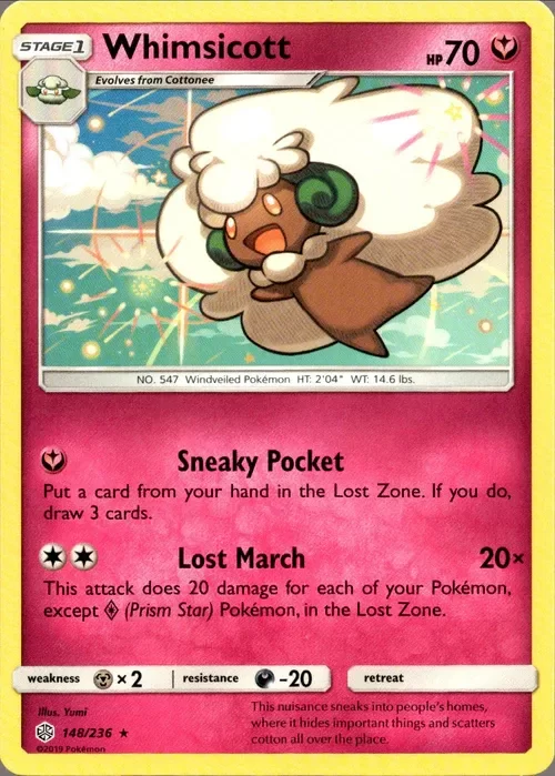 Producto - Whimsicott - 148/236 - Cosmic Eclipse