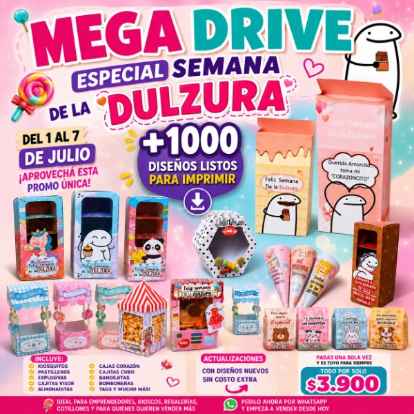 Producto - MEGA DRIVE SEMANA DE LA DULZURA