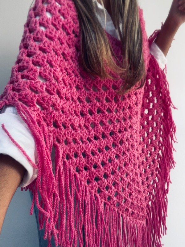 Producto - PONCHO TERRA FUCSIA - 1