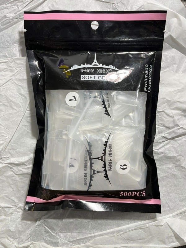 Producto - Tips prelimados Paris Nigth Cuadrada x500