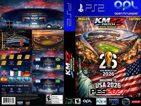 Producto - PES 2027 KM26 TEAM EDITION MUNDIAL 2026 VERSION CON RADAR (LATINO-INGLES)