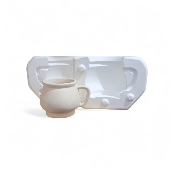 Producto - MOLDES DE YESO MATE REDONDO CON ASA O 07