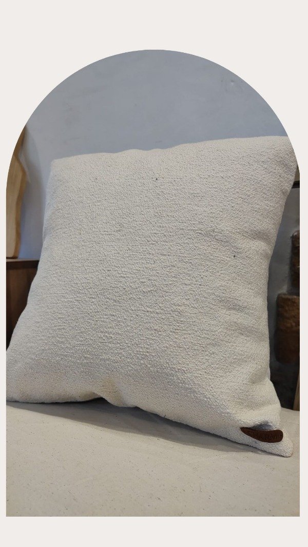 Producto - Almohadón bucle beige
