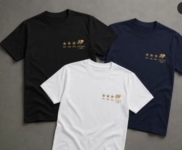 Producto - Remera 3 Estrellas y Malvinas Argentinas - 1