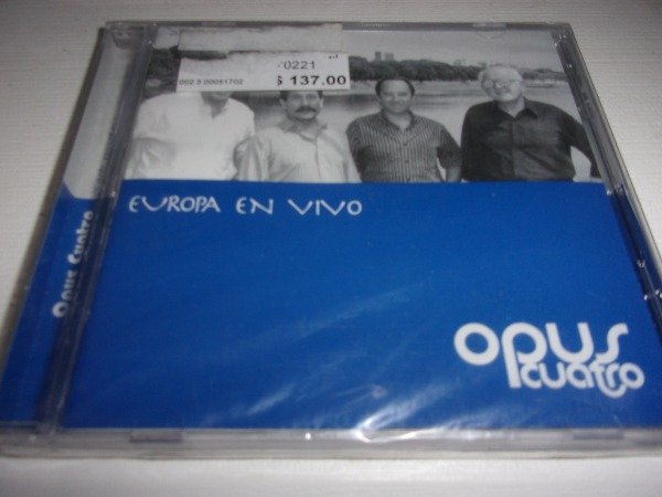 Producto - CD OPUS CUATRO EUROPA EN VIVO NUEVO 36D